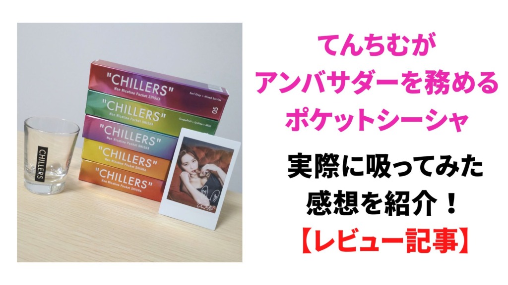 最新最全の チラーズ CHILLERS02 ポケットシーシャ×2 starlabspettacoli.it